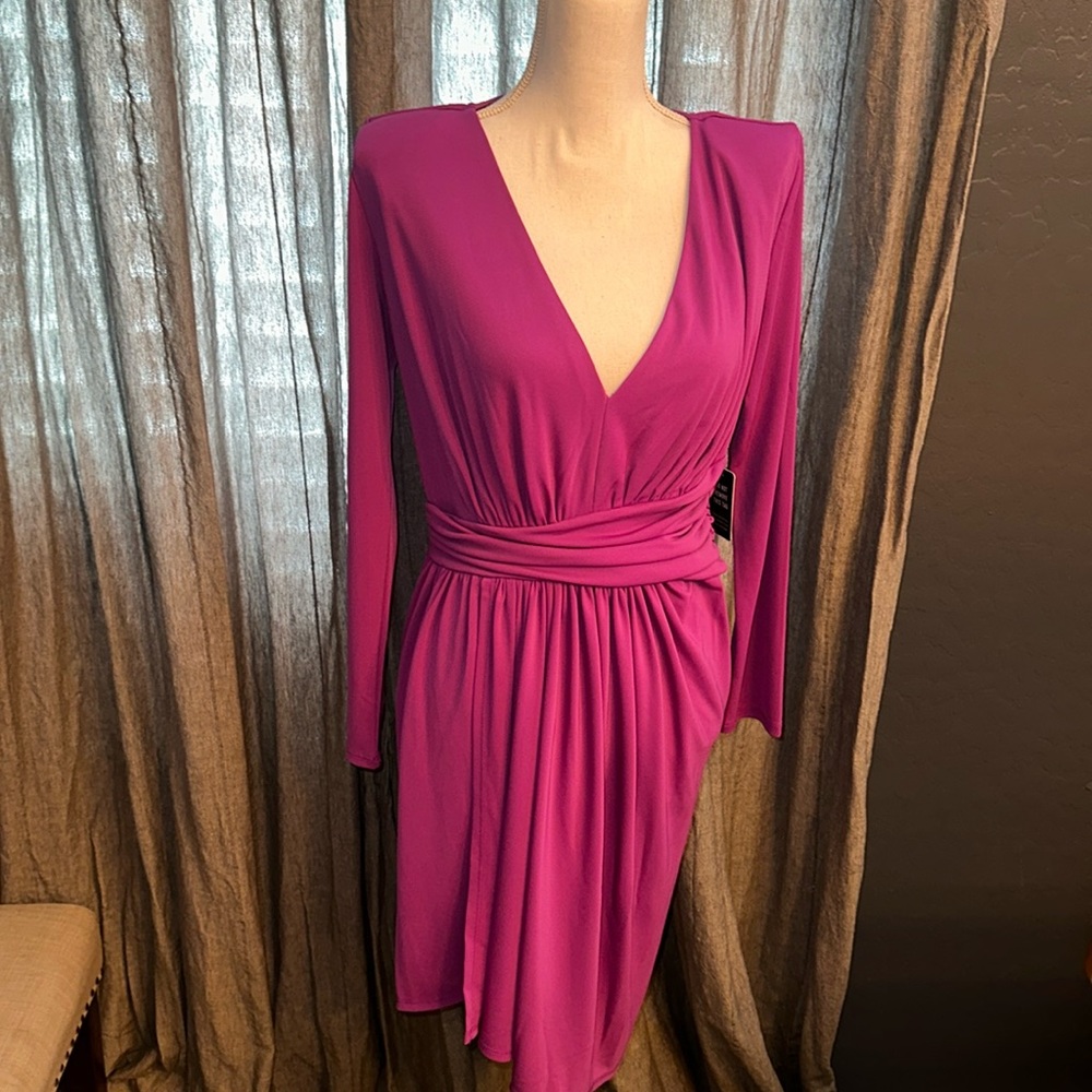 NWT express purple dress